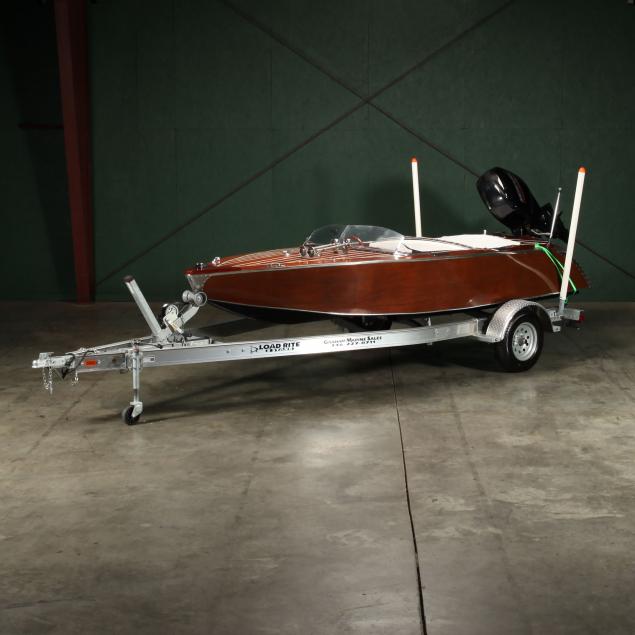 handmade-mahogany-runabout-boat-and-trailer
