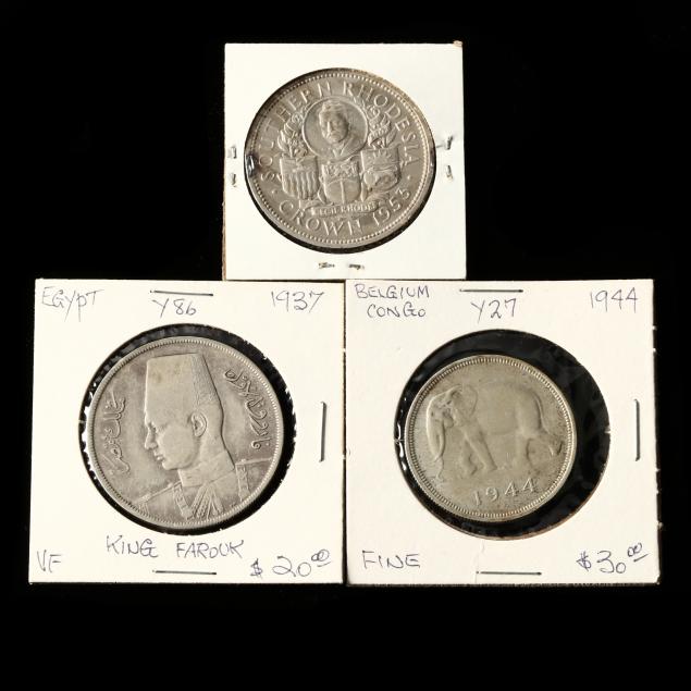 three-african-silver-crowns