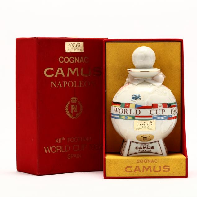 camus-napoleon-cognac-in-1982-world-cup-porcelain-decanter