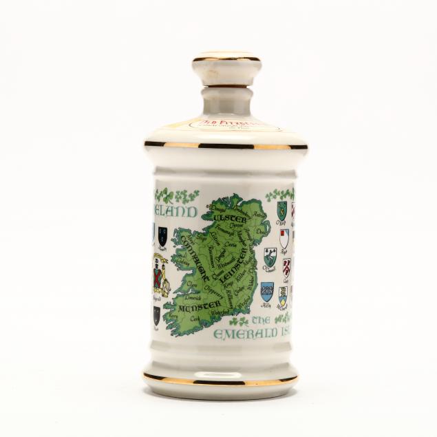 old-fitzgerald-bourbon-whiskey-in-sons-of-erin-porcelain-decanter