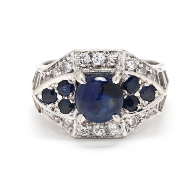 white-gold-sapphire-and-diamond-ring