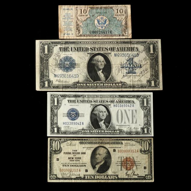 three-examples-of-1920s-american-currency-and-a-military-payment-certificate