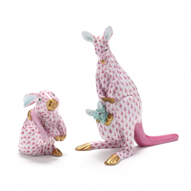 two-herend-porcelain-animals