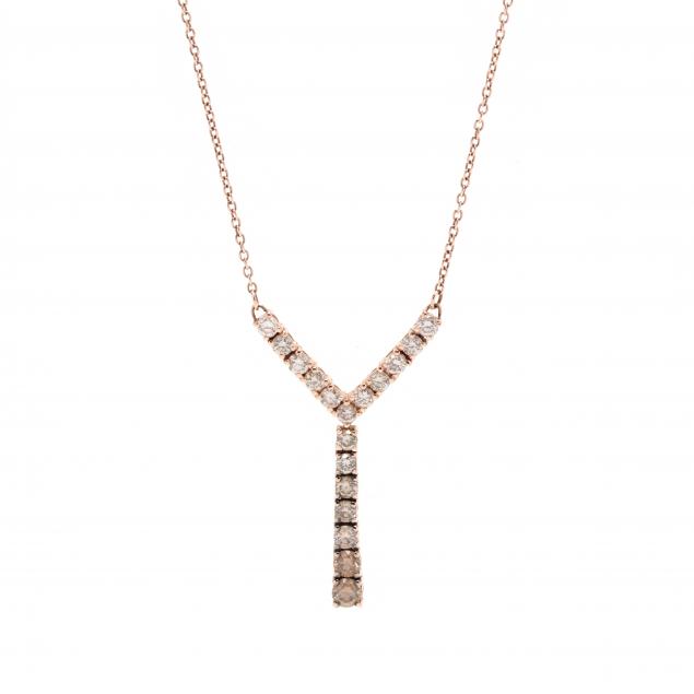 rose-gold-and-diamond-y-motif-necklace-le-vian