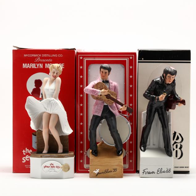 mccormick-straight-bourbon-whiskey-elvis-marilyn-monroe-decanters