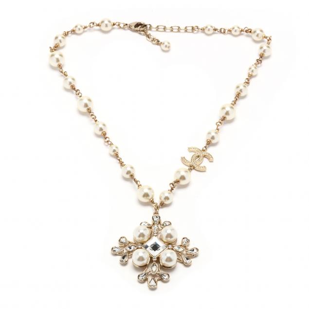 Fashion Pearl Necklace, Chanel (Lot 1019 - Estate Jewelry