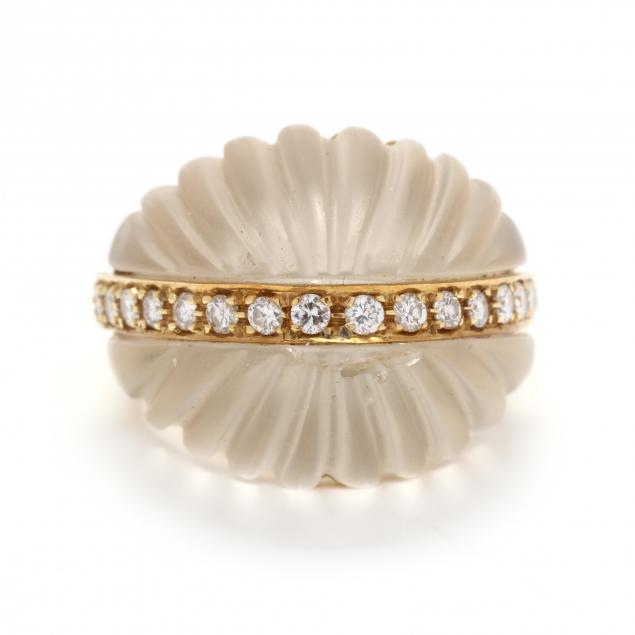 gold-carved-crystal-quartz-and-diamond-ring-italy