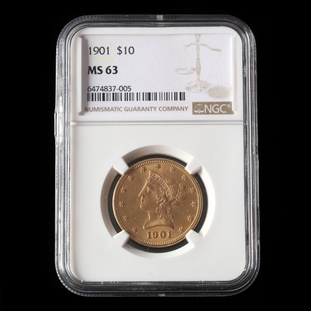 1901-liberty-head-10-gold-eagle-ngc-ms63