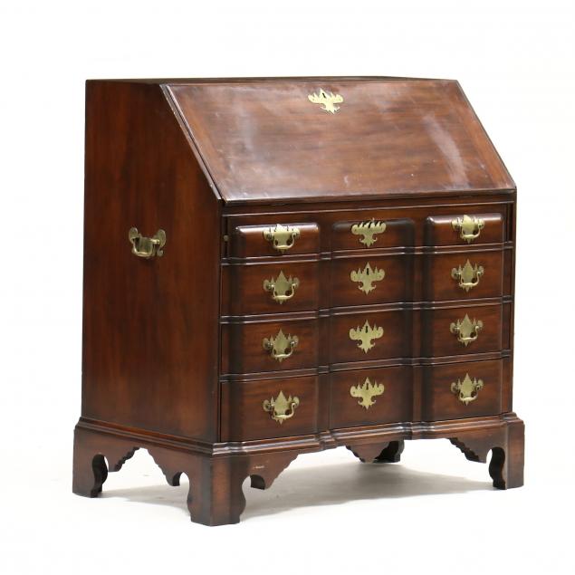 henry-ford-chippendale-style-mahogany-slant-front-desk