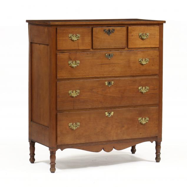 southern-late-federal-walnut-chest-of-drawers