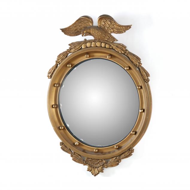 federal-style-carved-and-gilt-convex-mirror