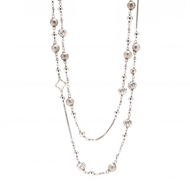 sterling-silver-bead-necklace-david-yurman