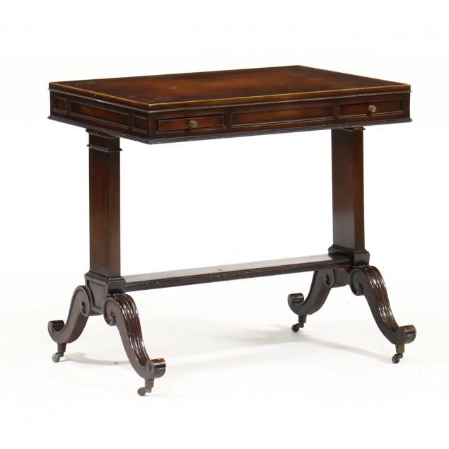 regency-style-leather-top-drinks-table