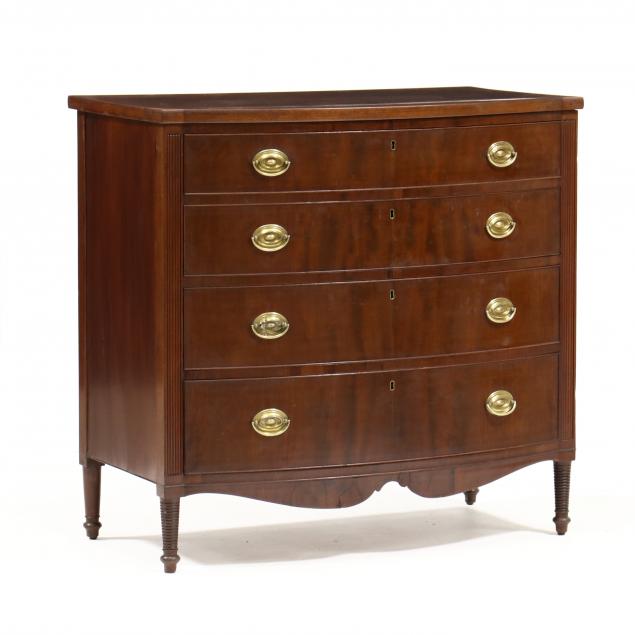 american-federal-bow-front-mahogany-chest-of-drawers