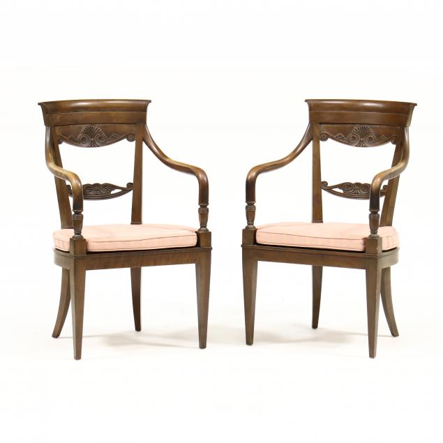attributed-to-baker-pair-of-french-empire-style-cherry-armchairs