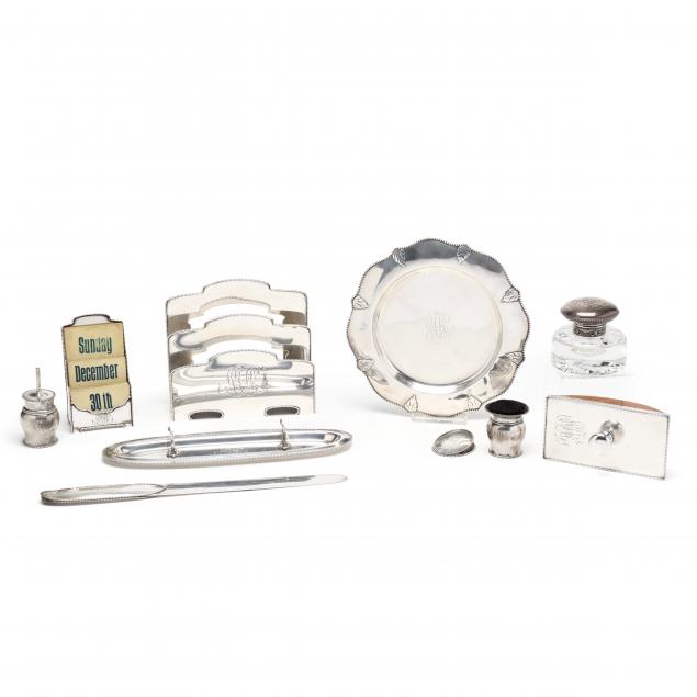 a-ten-piece-gorham-sterling-silver-desk-set