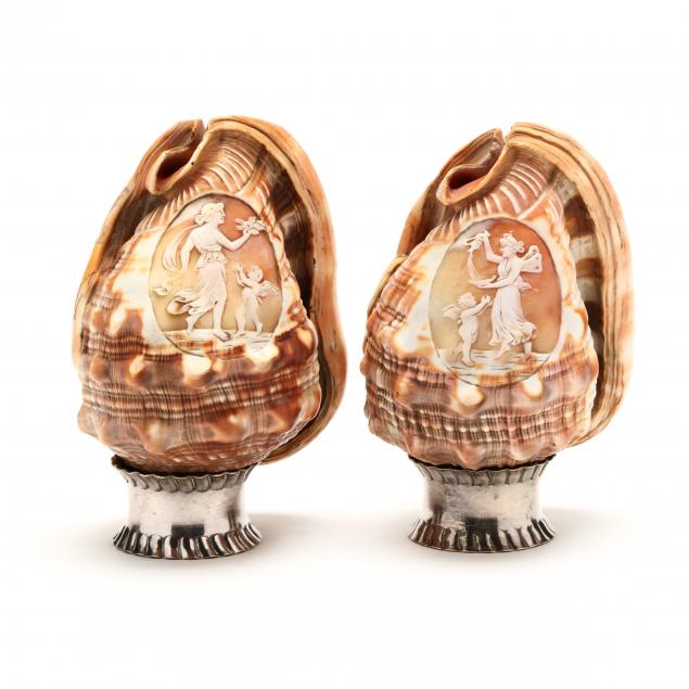a-pair-of-italian-cameo-carved-conch-shells