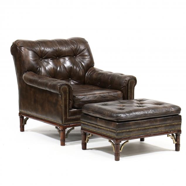 schafer-bros-leather-club-chair-and-ottoman