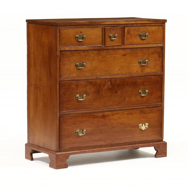 new-england-federal-cherry-chest-of-drawers