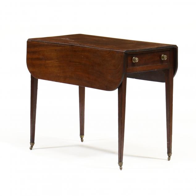 english-hepplewhite-inlaid-mahogany-pembroke-table