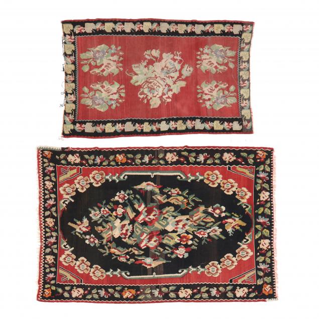 two-turkish-floral-kilims