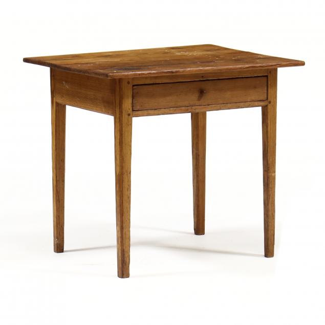 southern-yellow-pine-federal-one-drawer-work-table