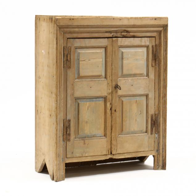 southern-chippendale-yellow-pine-cupboard