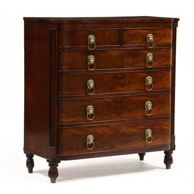 george-iii-fine-mahogany-bow-front-semi-tall-chest-of-drawers