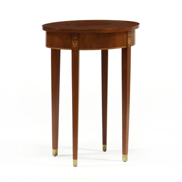 kittinger-old-dominion-oval-inlaid-side-table