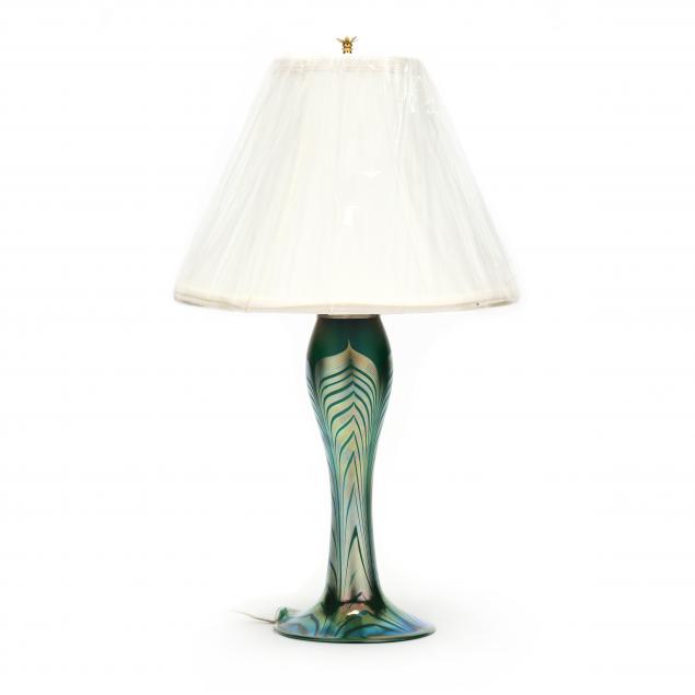 steven-correia-pulled-feather-art-glass-table-lamp