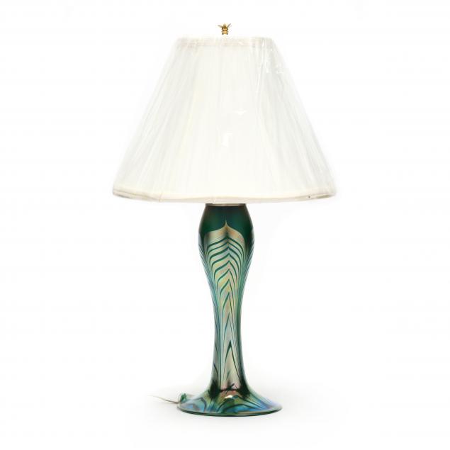 steven-correia-pulled-feather-art-glass-table-lamp