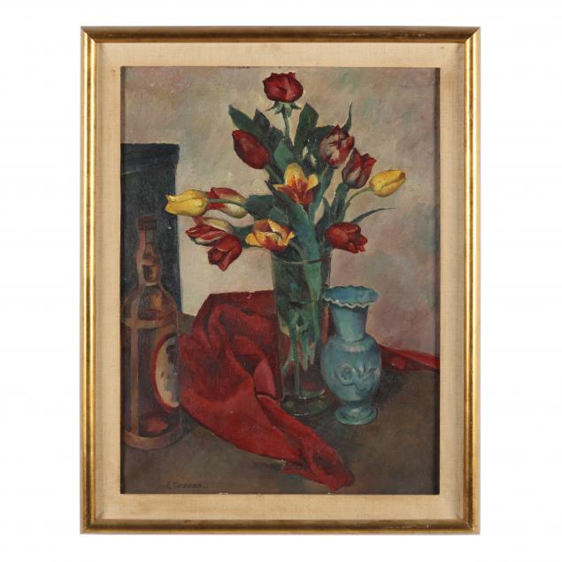 eugene-corneau-french-1894-1976-floral-still-life