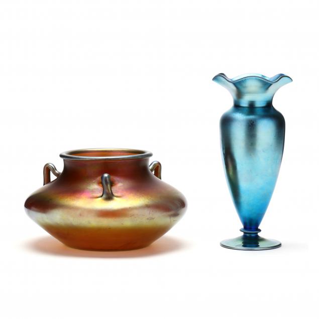 two-early-steuben-i-aurene-i-glass-vases