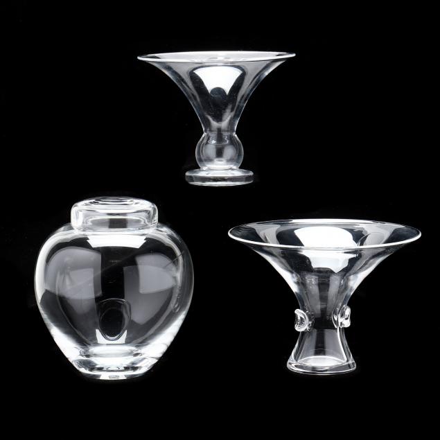 three-pieces-of-steuben-crystal