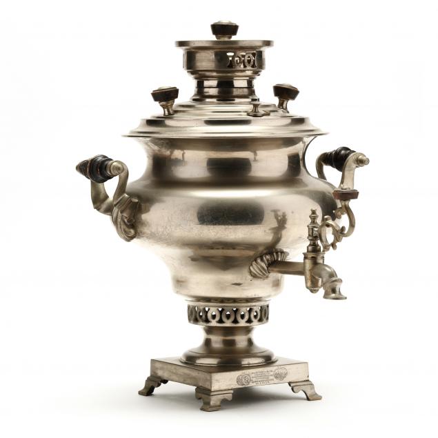 antique-russian-pewter-samovar