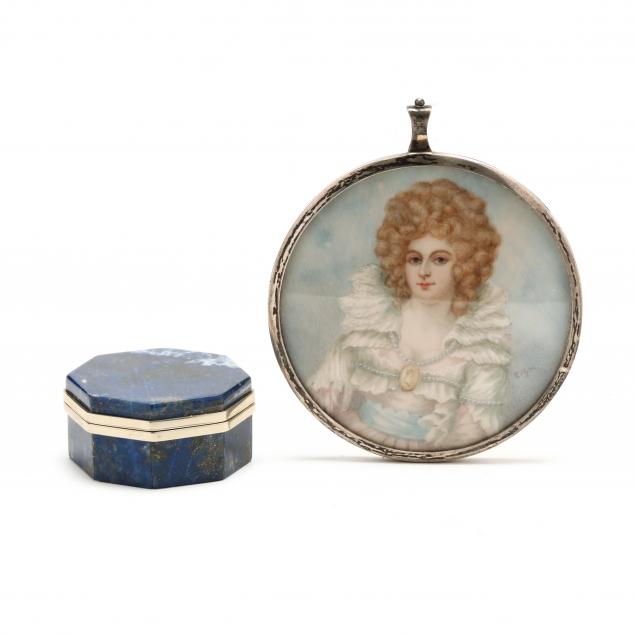 silver-framed-portrait-miniature-and-lapis-box