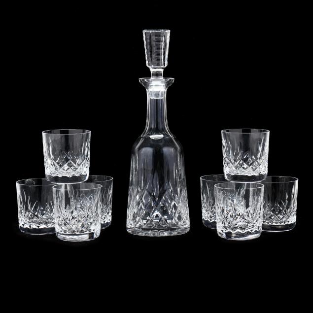 waterford-crystal-i-lismore-i-decanter-and-8-whiskey-glasses