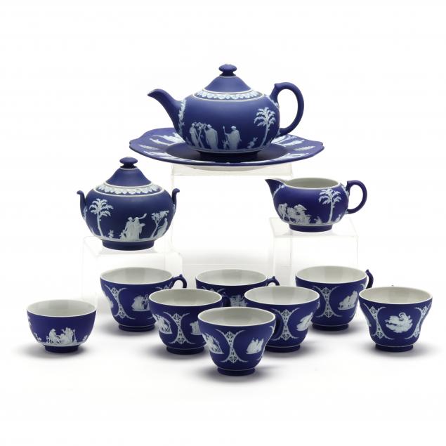 an-assembled-wedgwood-jasperware-tea-set