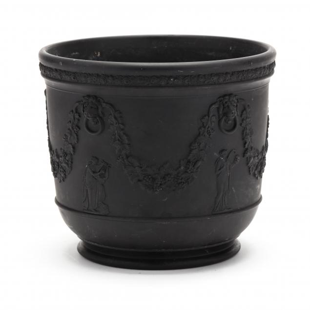 wedgwood-black-jasperware-cache-pot