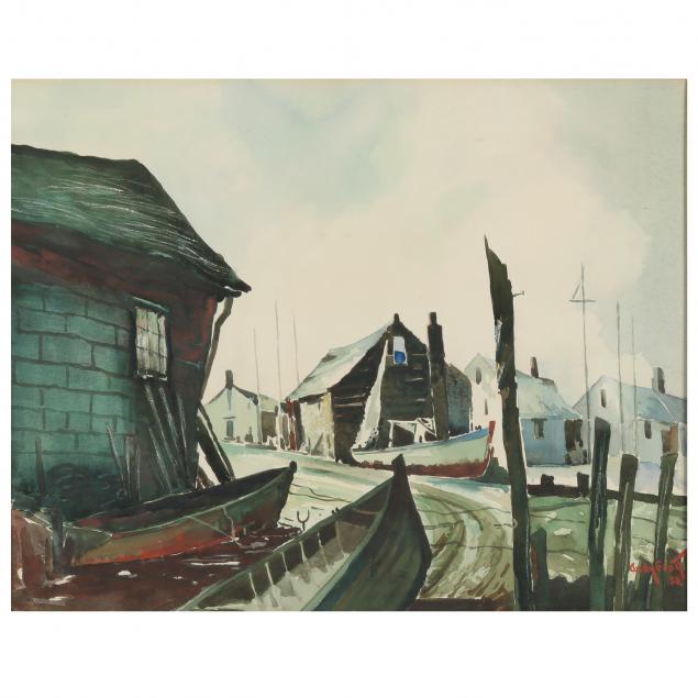 a-mid-century-new-england-harbor-scene-signed