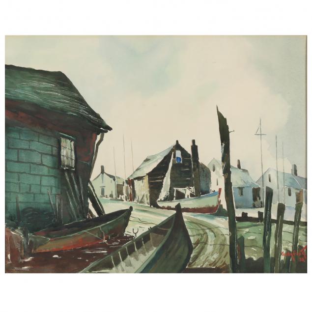 a-mid-century-new-england-harbor-scene-signed