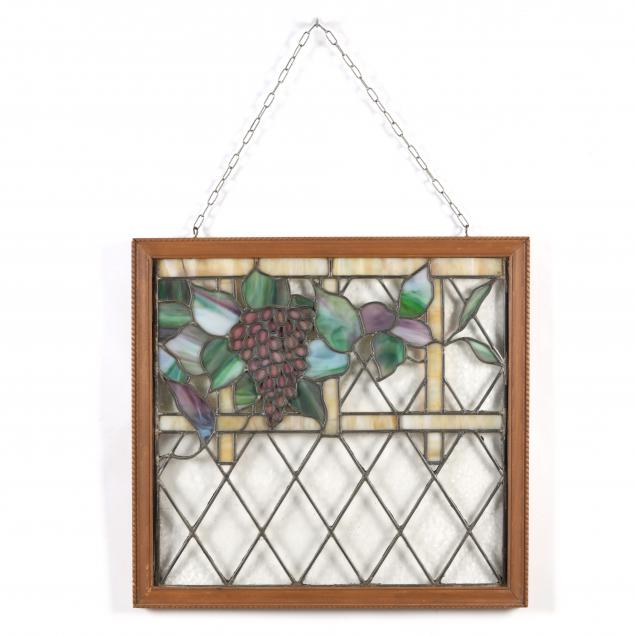 vintage-grapevine-stained-glass-panel
