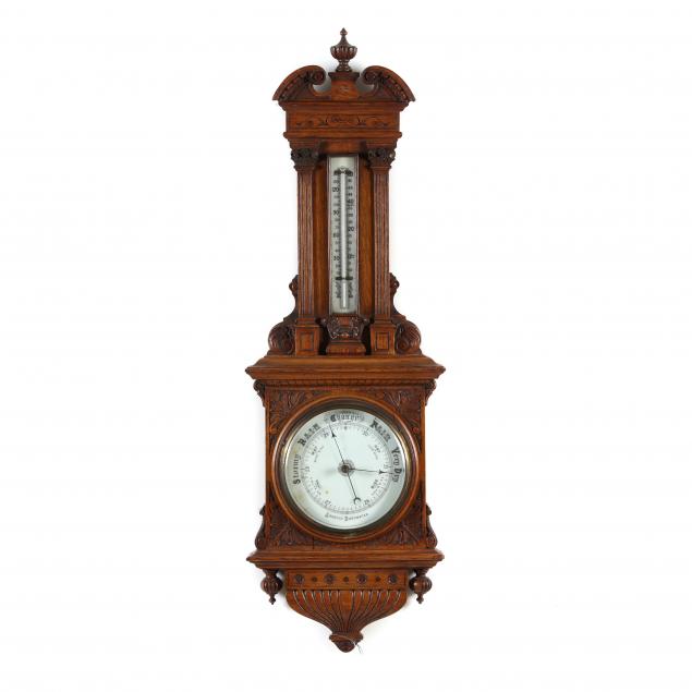 antique-english-aneroid-barometer