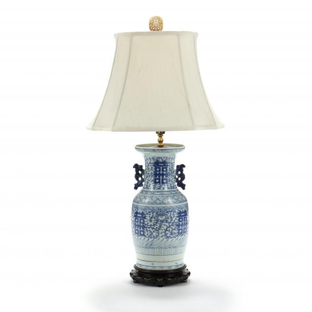 a-chinese-porcelain-blue-and-white-double-happiness-vase-lamp