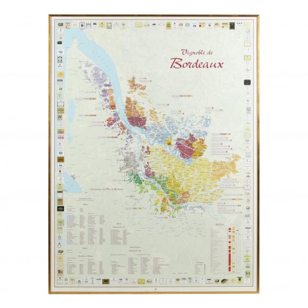 large-framed-map-of-bordeaux-i-vignoble-de-bordeaux-i