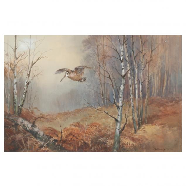roland-green-english-1890-1972-i-fall-flying-woodcock-i
