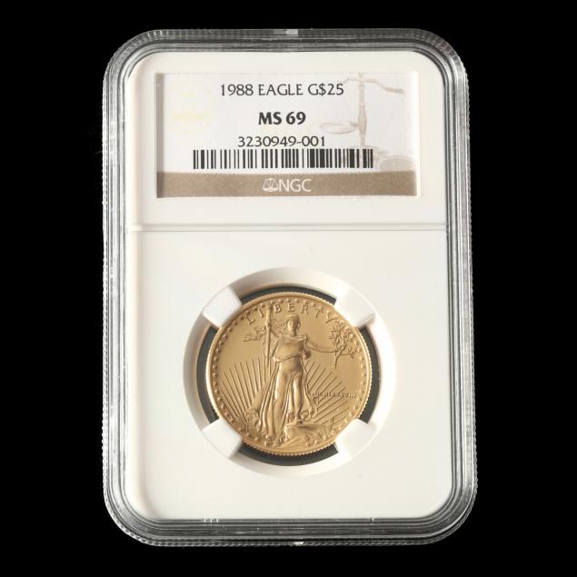1988-25-gold-american-eagle-bullion-coin-ngc-ms69