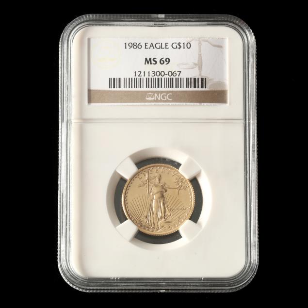 1986-10-gold-american-eagle-bullion-coin-ngc-ms69