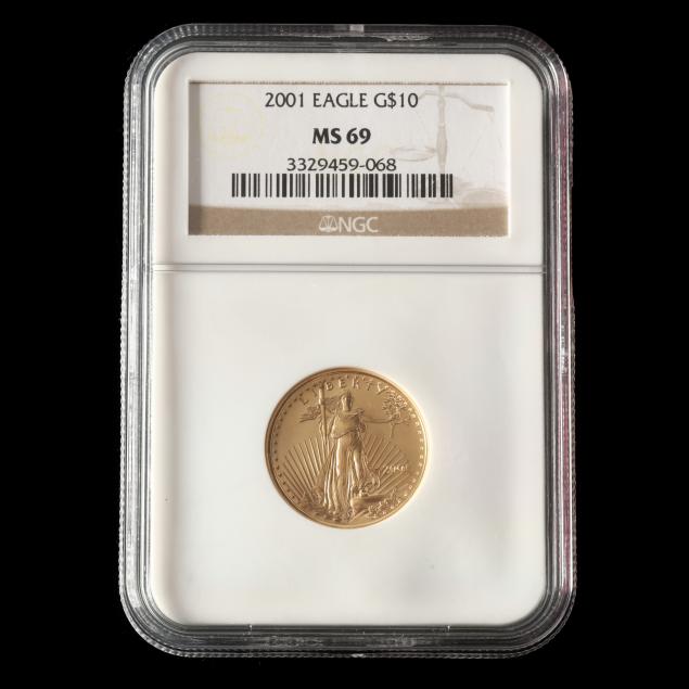 2001-10-gold-american-eagle-bullion-coin-ngc-ms69