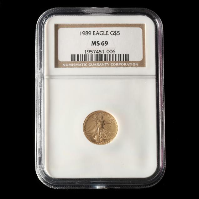 1989-5-gold-american-eagle-bullion-coin-ngc-ms69